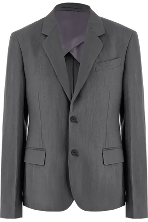 Salvatore Ferragamo Single-breasted cotton blazer