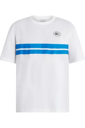 Lacoste Logo-appliqué organic cotton T-shirt