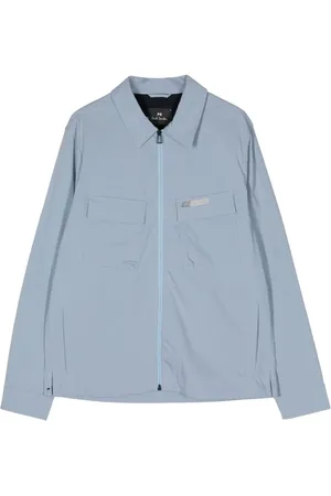 Paul Smith Logo-debossed zip-up jacket