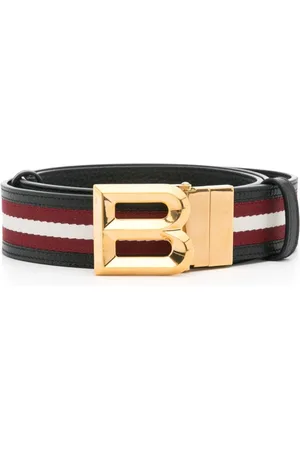 Bally Logo-buckle belt