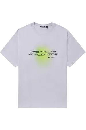 FIVE CM Text-print cotton T-shirt