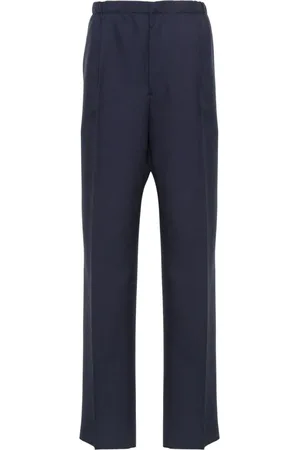 Fendi Pleat-detailing wool trousers