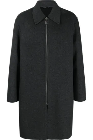 Fendi Zip-up cashmere coat