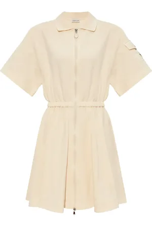 Moncler Logo-appliqué cotton dress