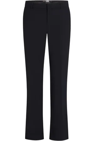 Karl Lagerfeld Mid-rise tailored trousers