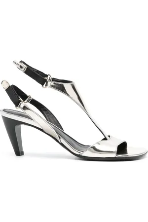 Premiata 70mm metallic leather sandals
