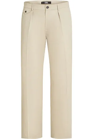 Karl Lagerfeld Straight-leg chino trousers