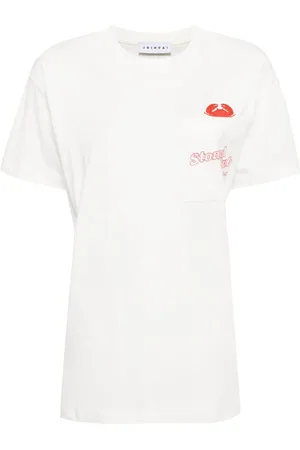 JOSHUA SANDERS Crab-embroidered cotton T-shirt