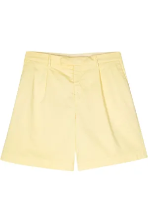 LARDINI Pleat-detailing bermuda shorts