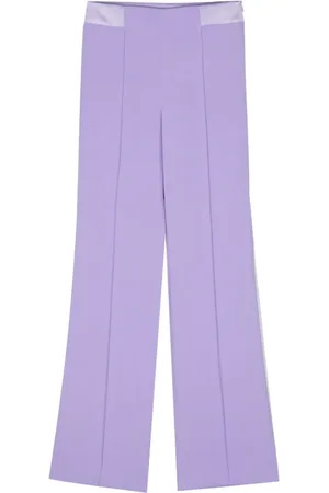Manuel Ritz Straight-leg crepe trousers