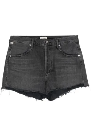 Citizens of Humanity Annabelle raw-cut denim shorts