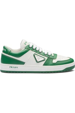 Prada Downtown leather sneakers