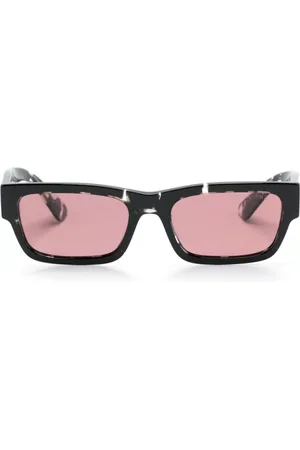 Prada Tortoiseshell rectangle-frame sunglasses