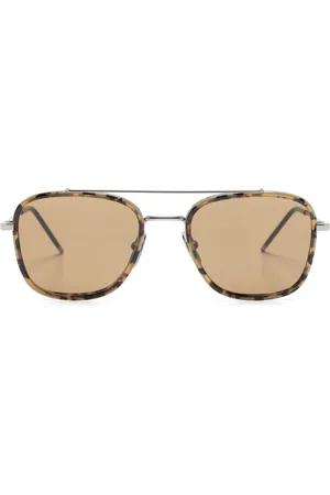 Thom Browne Navigator-frame sunglasses