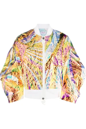 Puccini Abstract-print bomber jacket