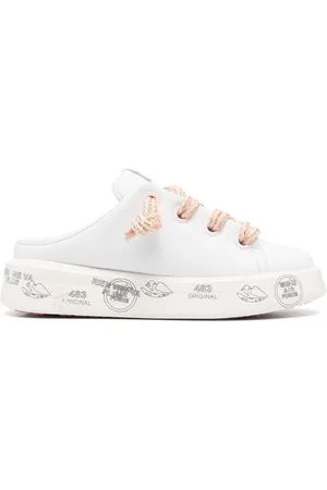 Premiata Belle leather slip-on sneakers