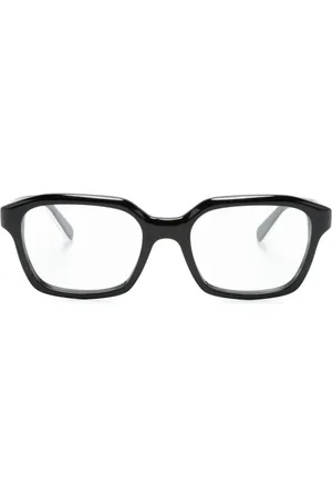 Moncler Logo-plaque square-frame glasses