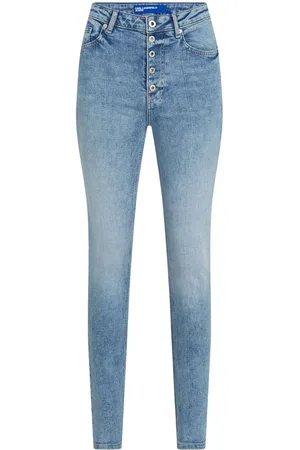 Karl Lagerfeld High-rise skinny jeans