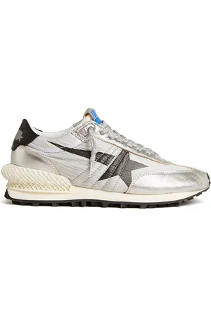 Golden Goose Star-print lace-up sneakers