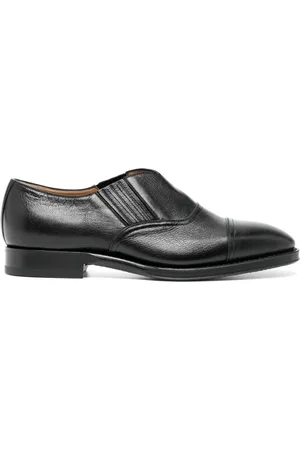 Bally Elasticated-panels leather loafers