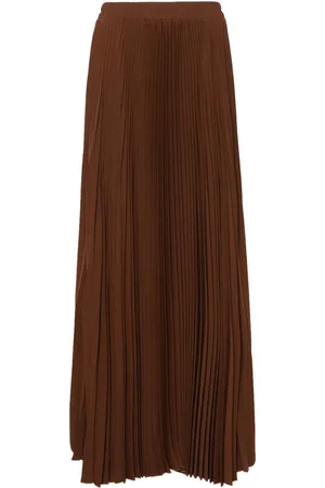 Styland Pleated maxi skirt