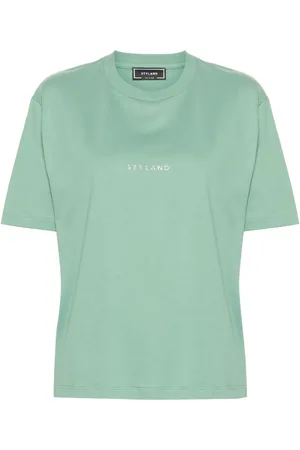 Styland Logo-print cotton T-shirt