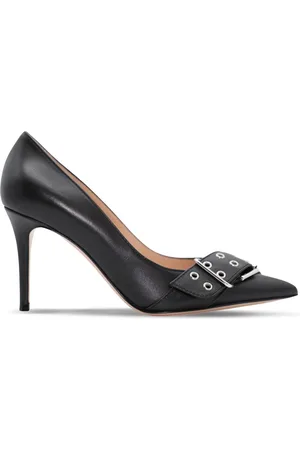 Gianvito Rossi Leigh leather pumps