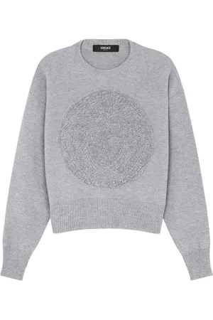 VERSACE Medusa wool-blend sweater