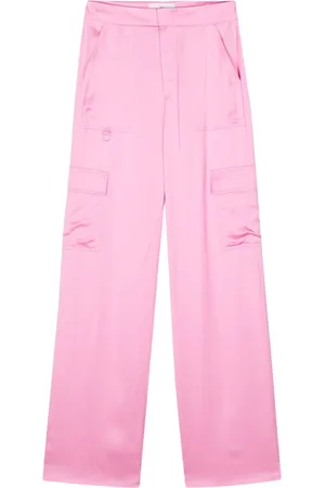 Chiara Ferragni Textured straight cargo pants