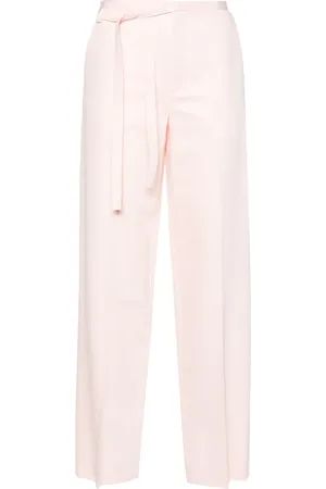 Kenzo Belted straight-leg trousers