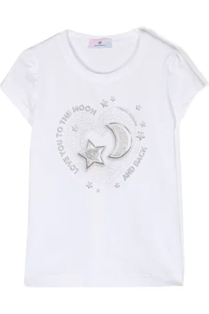 Chiara Ferragni Eye Moon glitter-detail T-shirt