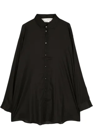 ISABEL BENENATO Long-length cotton shirt