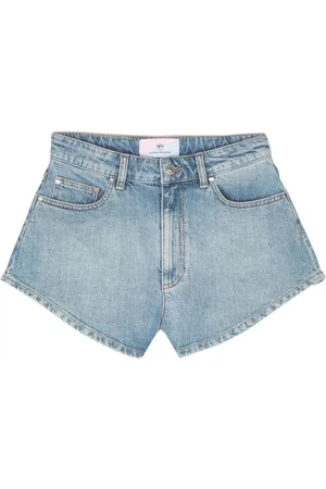 Chiara Ferragni Eyelike-motif denim shorts