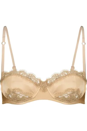 Kiki de Montparnasse Lace Inset balconette bra