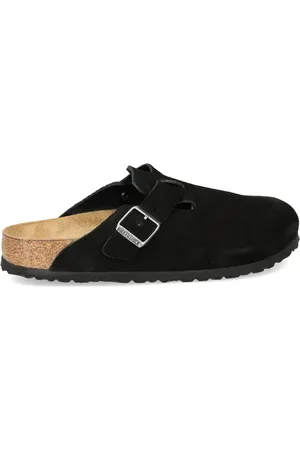 Birkenstock Boston buckle-embellished clogs