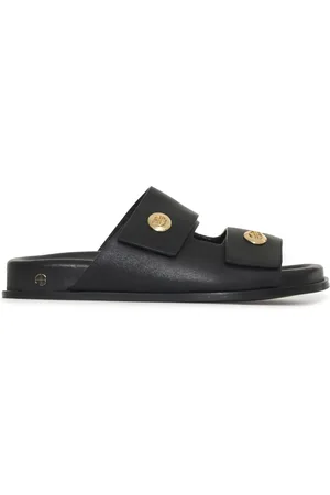 ANINE BING Ella leather slides