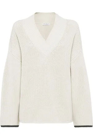 Brunello Cucinelli Ribbed-knit cotton jumper