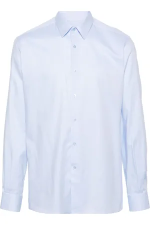 Karl Lagerfeld Classic-collar long-sleeve shirt