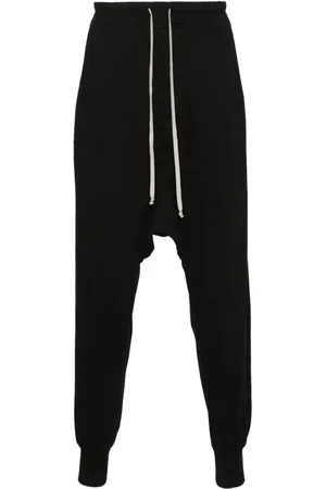 Rick Owens Prisoner cotton track pants