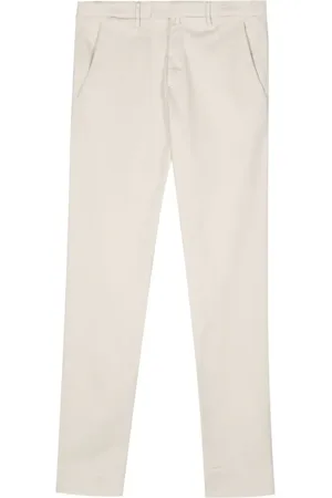 BRIGLIA Slim-cut chino trousers