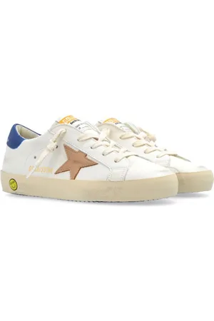 Golden Goose Super-Star Young leather trainers