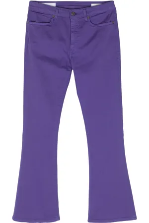 Dondup Mandy flared-cut cotton jeans