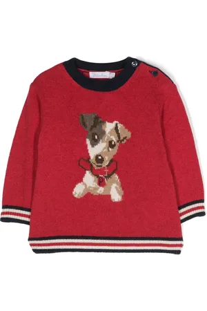 PATACHOU Patterned intarsia-knit jumper