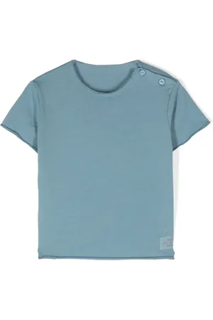 TEDDY & MINOU Logo-patch cotton T-shirt