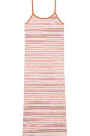Chocoolate Striped midi dress