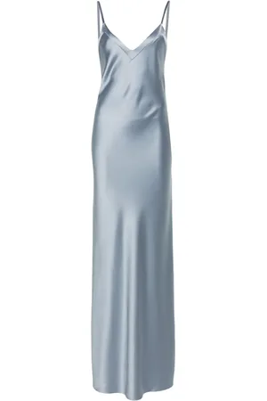 BLANCA Arcitium satin maxi dress