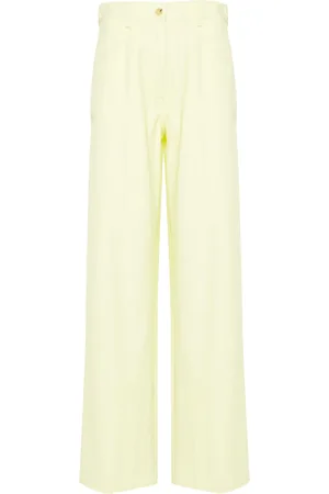FORTE FORTE High-waist straight-leg trousers