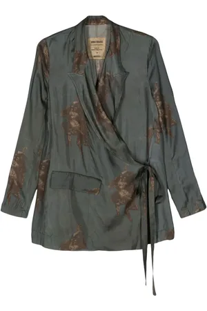 UMA WANG Khloe wrap blazer
