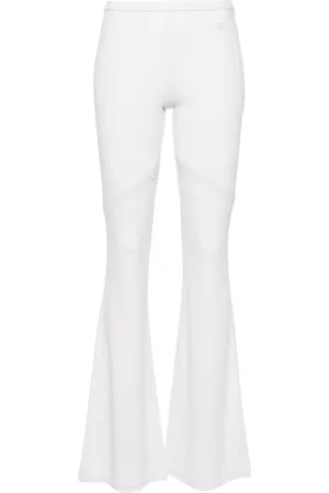 Courrèges Ellipse mid-rise bootcut trousers