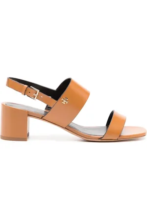 Tory Burch Double T 50mm leather sandals